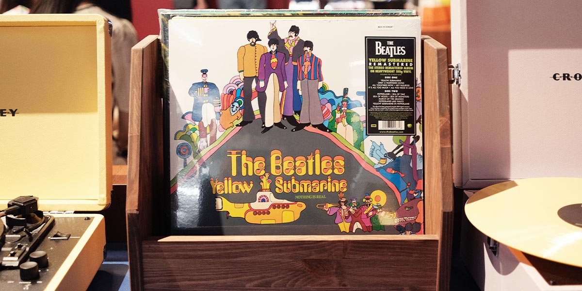 Saffron Walden THE BEATLES and a Yellow Submarine!