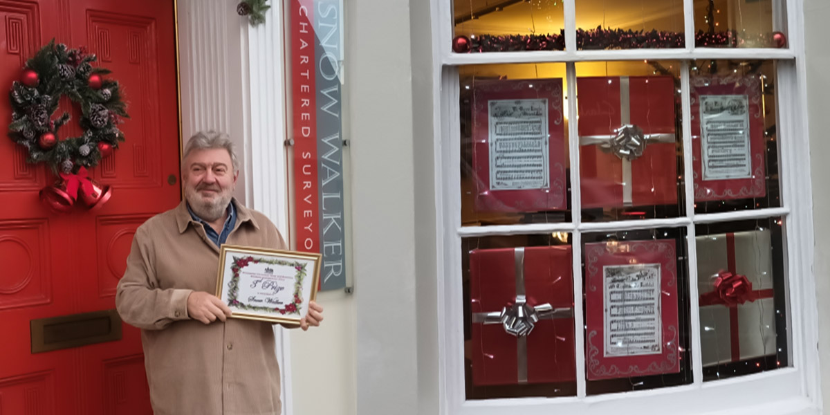 3rd Prize in the Winstanley Christmas Business & Shop Windows Competition 2023